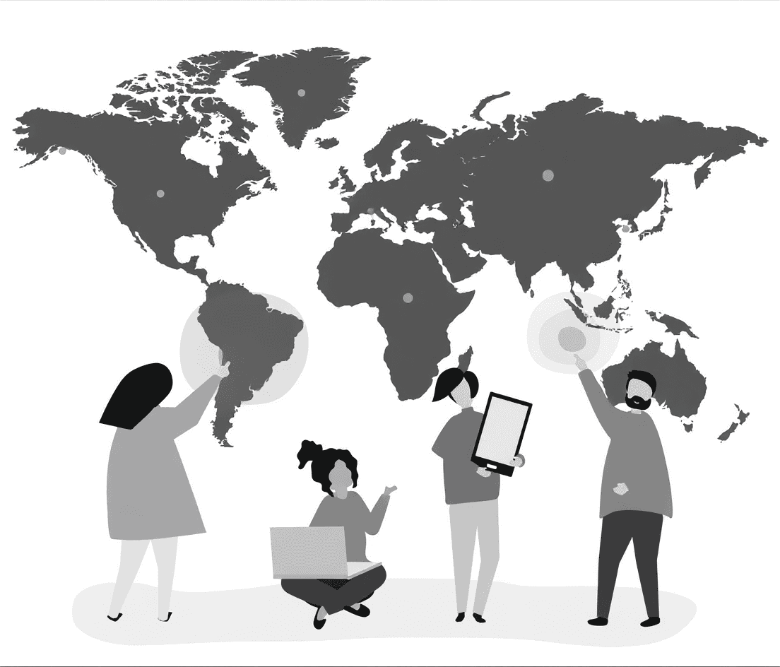 People We Work With Illustration